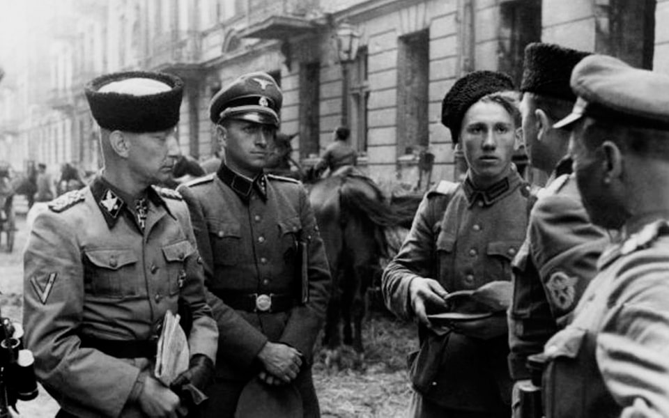 SSS general Heinz Reinefarth (Butcher of Wola) in Warsaw — Wola Massacre 1944 perpetrator