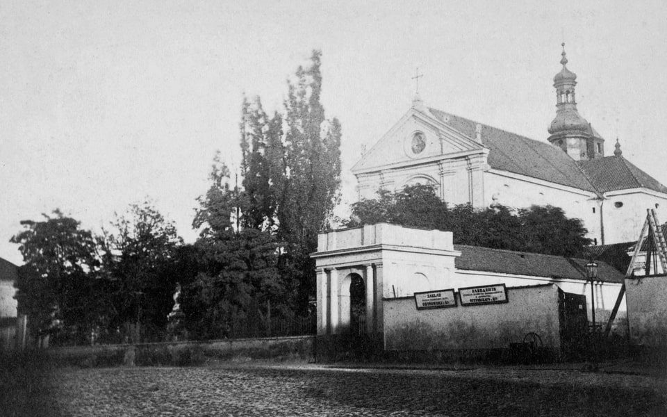 Years 1861-1863 , the Reformati Church at Senatorska Street. Padua