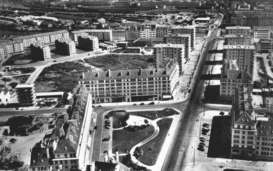 Caen city 1958