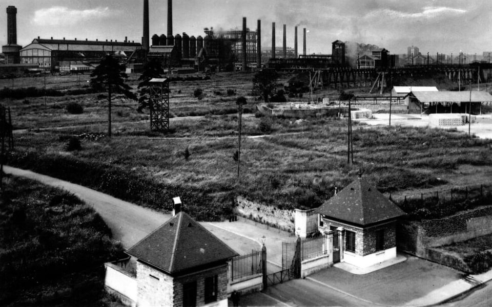 Colombelles factory near Caen 1944