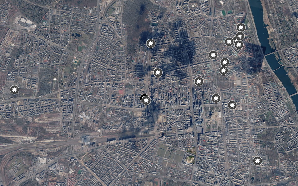 Warsaw uprising 1944 sites then and now