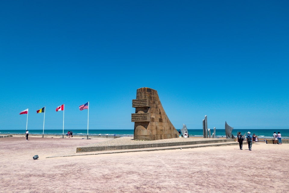 Omaha Beach memorial today