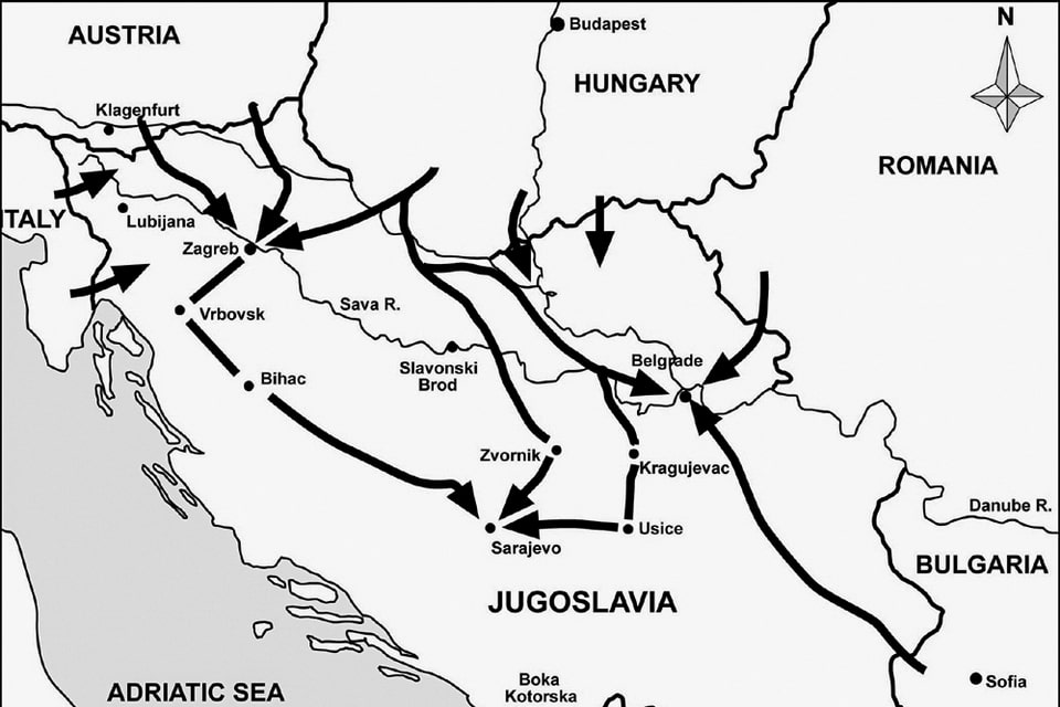 German invasion of Yugoslavia 1941