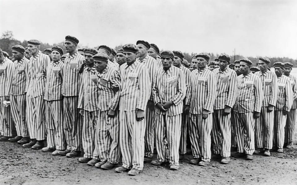 Dachau, Germany, A penal roll-call in the camp