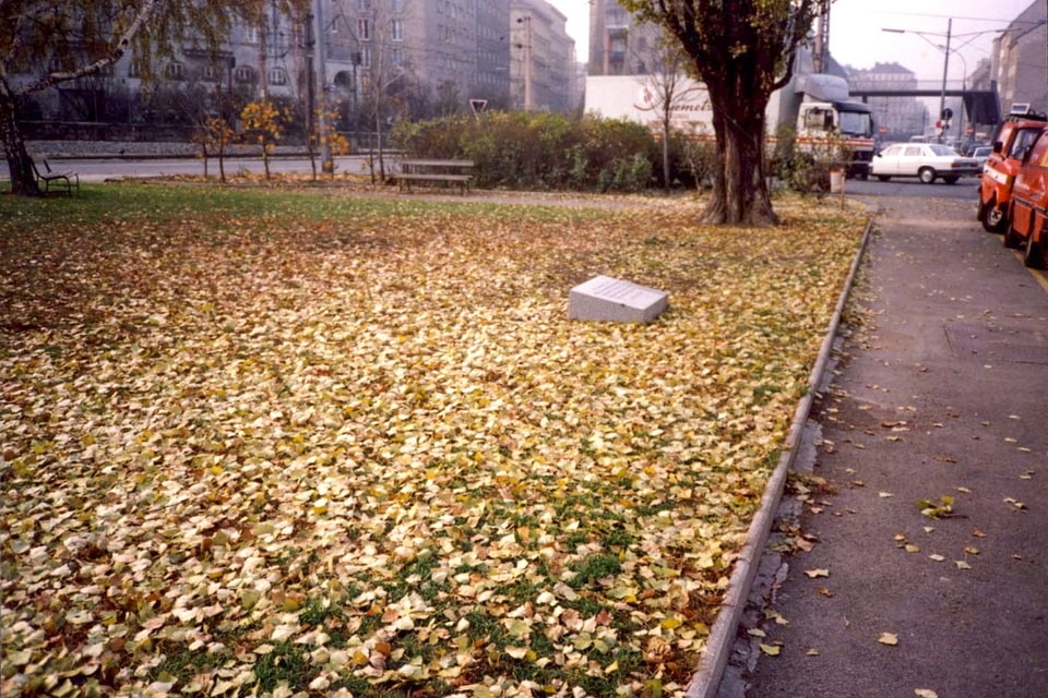 Aspangbahnhof, Austria, Postwar, A monument.