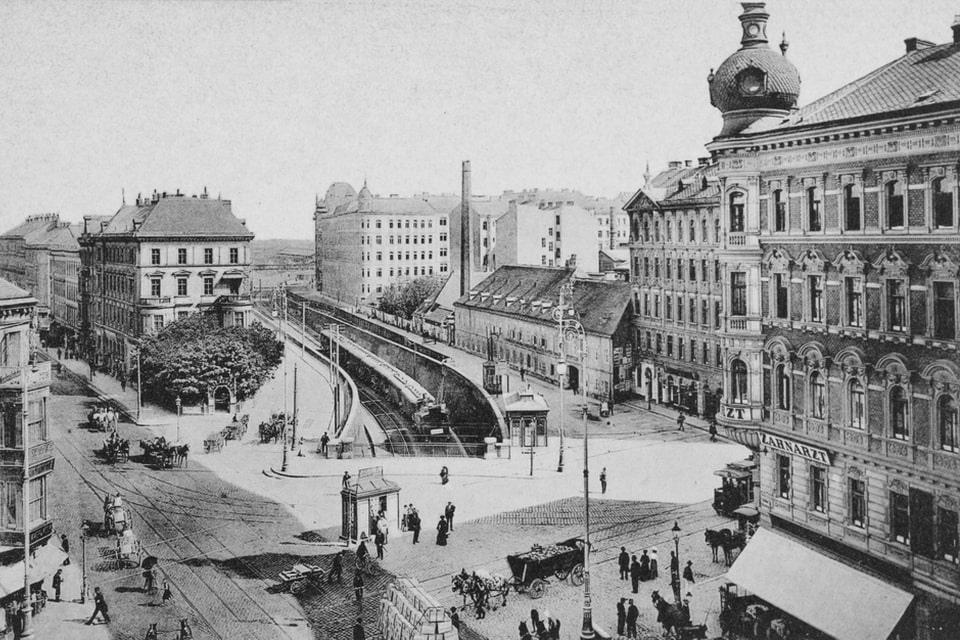 Rennweg. Aspangstrasse. Obere Bahngasse Vienna Connecting Railway