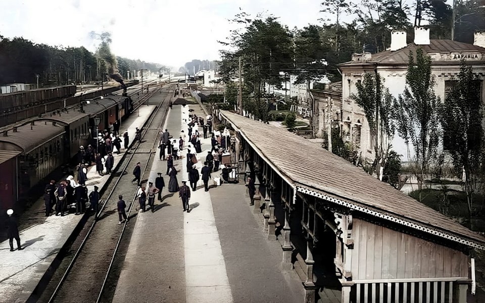 Darnytskyi railways station 1900s