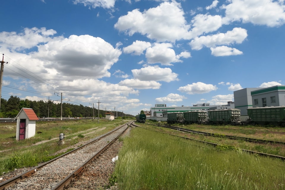 The former territory of the camp for Soviet prisoners of war in Kyiv