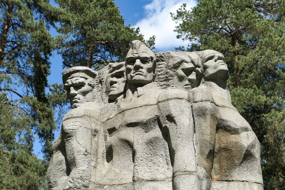 Darnytsia camp Soviet memorial