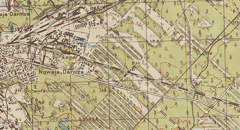 A pre-war German map
