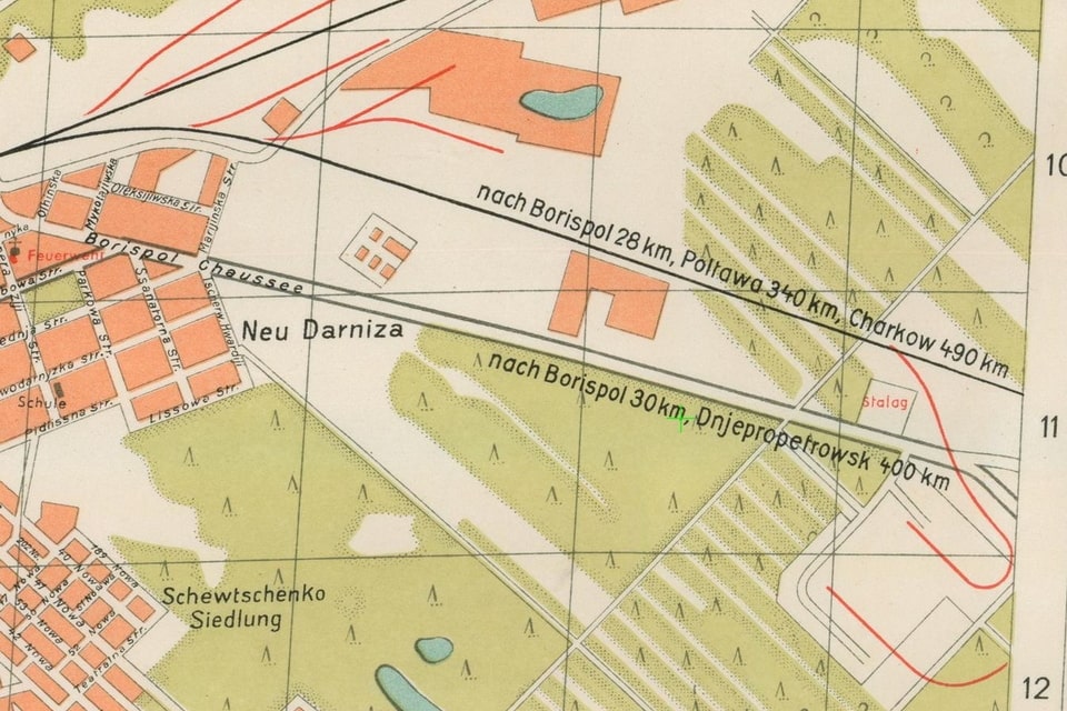 Stalag 339 map