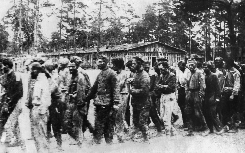 inside the Darnytsia camp in the Autumn of 1941