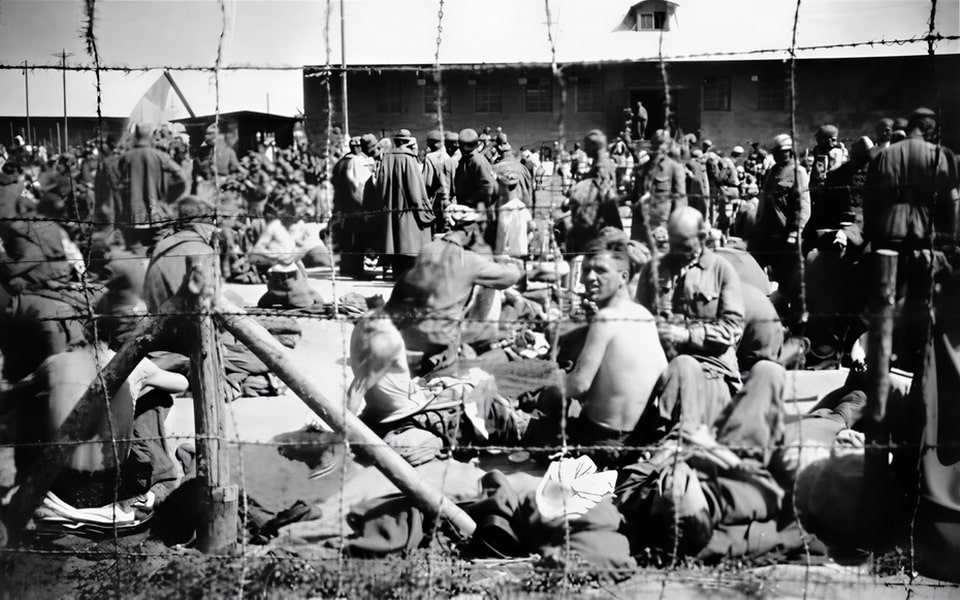 conditions inside the Darnytsia pow camp