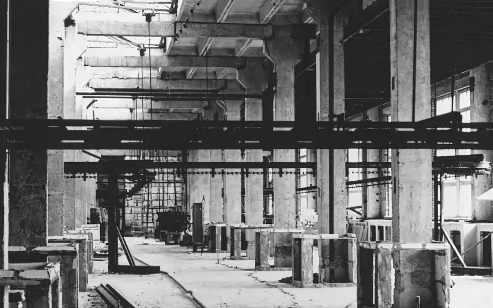 Shop of the Darnitsa plant in the 1970s