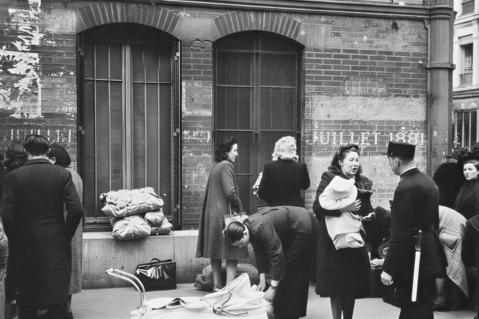One of the locations where some 6,500 foreign Jewish men who had received a “green ticket” were summoned on 14 May 1941