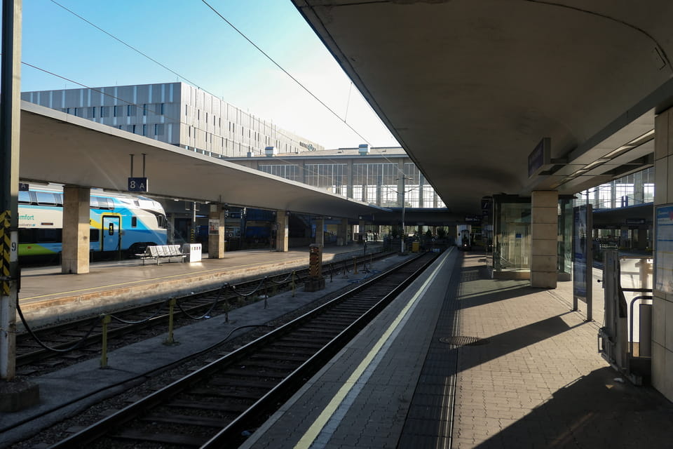 The Westbahnhof in 2021, rebuilt beyond recognition since 1938