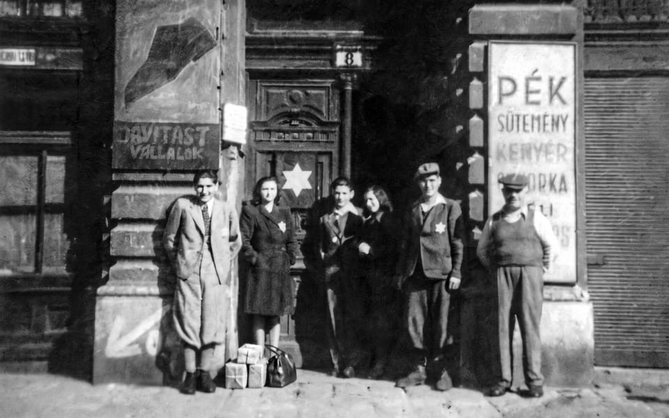 8 Vay Ádám Street in the 8th District, that collectively served as a ghetto