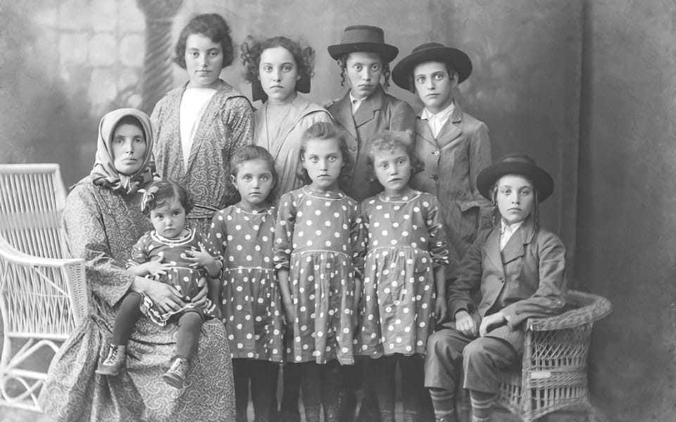 A Photo of the Jews of Hungary before the Holocaust